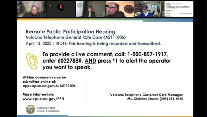 Public Comment: Grateful for Affordable Rural Landline Service