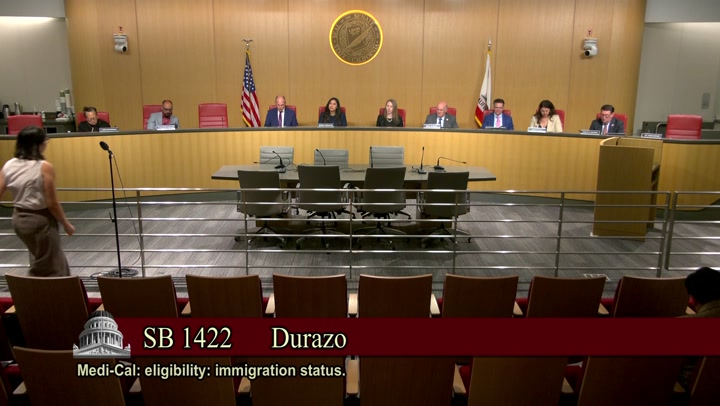 Witness Supports SB 1422 for Undocumented Education