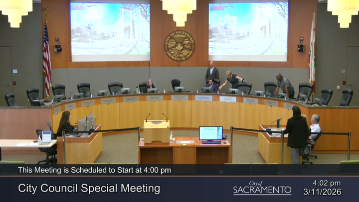 Meeting Called to Order for Closed Session